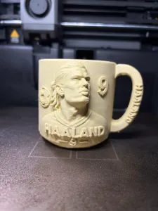 Erling Haaland Cup Holder-3D Print Model