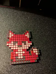 Flexi-Fox - Pixel Fidget Toy - Multicolour
