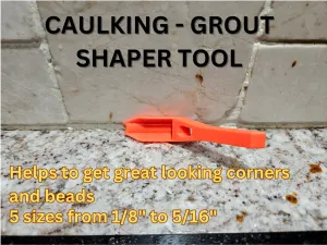 CAULKING AND GROUT APPLIER AND SHAPER