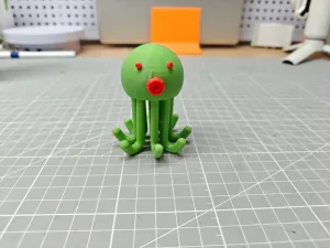 Cartoon Little Octopus Figurine - Assembly Toy