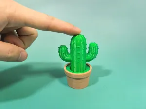 Cactus potted plant squeezing toy仙人掌盆栽按压玩具
