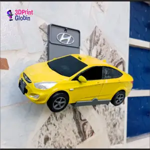 Hyundai Accent Taxi - Incluye Soporte de Pared