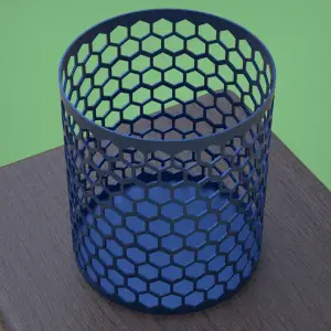 Honeycomb Pen Holder