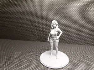 Modern Lifestyle Woman Figure