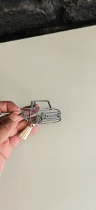 C10 Pickup Truck 3D-Printed Keyring – Carry Your Classic