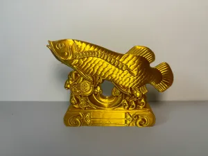 招财金龙鱼 祥瑞家居摆件