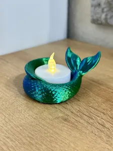 Mermaid Tail Tealight Candle Holder - Creality