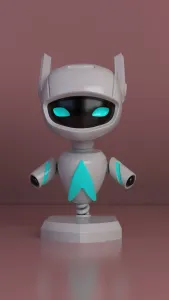 Car Dashboard , Cute Robot, Vibrating Robot , Toy for Kids ,