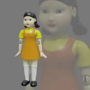 Giant Doll: Squid Game Fan Art Tribute