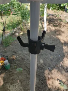 Beach Umbrella Towel Rack—Quick Setup - M6 bolt