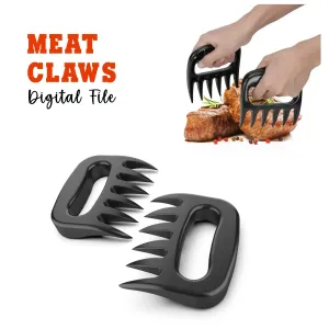 3D Meat Claw, BBQ Meat Shredders, 3D BBQ Tool