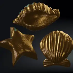 Sea Ornaments Pack