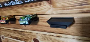 Disney Cars nascar modle display shelf