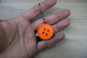 4 star Dragonball keychain version 2