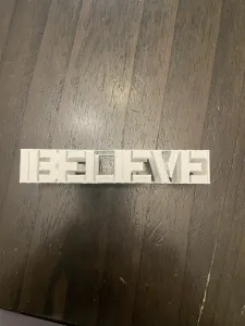 I Believe in GOD. Flip Text