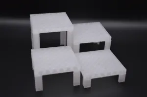 Photobox Riser Table Set – 4-Piece Photography Aid