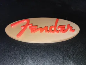 Fender Plaque