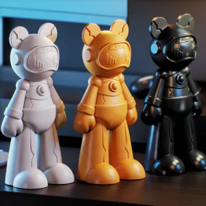 Interstellar Bear - Spacial Bearbrick - Bearbrick Espacial