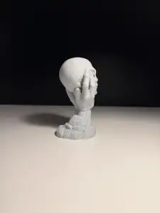 Skull in Hand