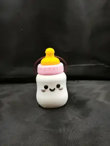 奶瓶 奶嘴 小娃娃 钥匙扣挂件 解压 分件分色