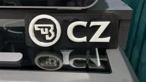 CZ Logo Plaque
