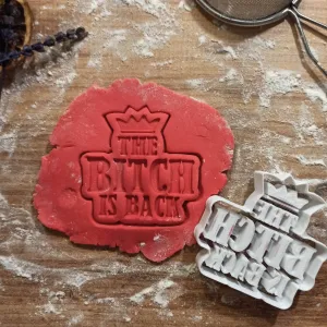 The Bitch is Back Divorced Cookie Cutter,Funny Divorce Figur