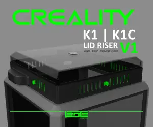 CREALITY K1|K1C|K1SE - LID RISER V1