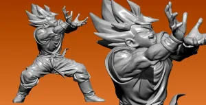 Goku Kameha Dragoll ball - 3D print