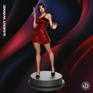 (FREE) FIGURE "AGENT WONG" 01 ADA MINIATURE