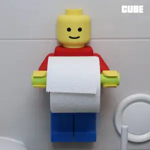 Lego Man Toilet Paper Holder