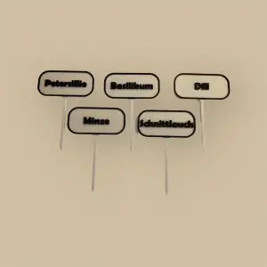 Herb plugs in German and English