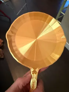 Golden Frying Pan
