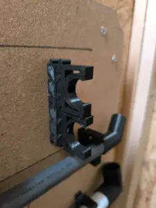 tube clamp and distribution box