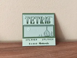 Tetris Game Boy Screenshot