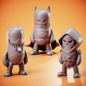 Mini Batman Venom Skeletor 25cm high - PrintAdapted