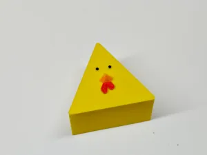 Chick-shaped Storage Box / Onigiri Carry Case