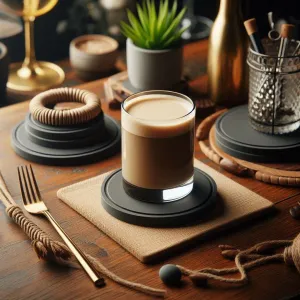 Minimalist Round Drink Coaster