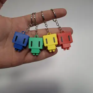 mini Robot cute Keychain