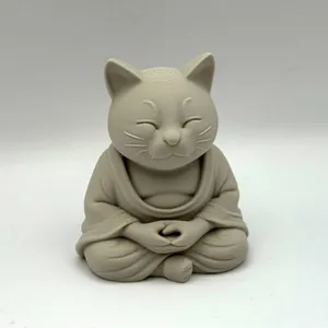 Zen Cat Buddha