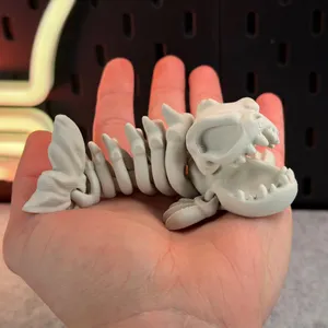 Articulated Skeleton Piranha