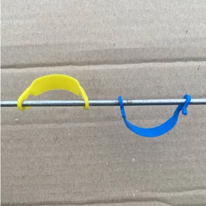 Plant Tag / Wire Clip 1–4mm, Wide Support, PETG/TPU Optimize