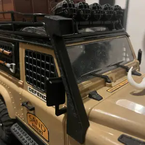 Air intake above the hood for RC car RMT T98