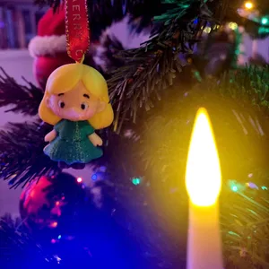 The Girl with the Christmas Tree Dress