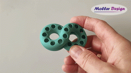 Infinity loop fidget