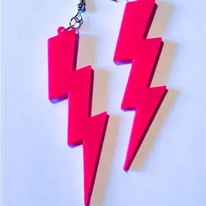 Earrings lightning, bolt / kolczyki błyskawica, piorun #1