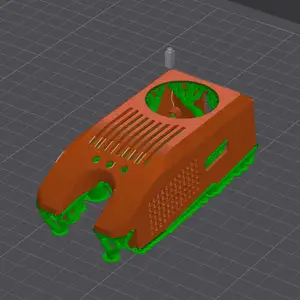 The EYE Project: KNOMI / Waveshare Screens K2 Hotend Cover