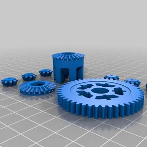 Differential for OpenRC F1 car