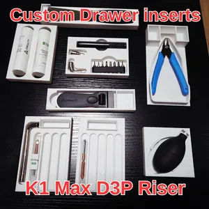 K1 MAX D3P Riser custom drawer inserts