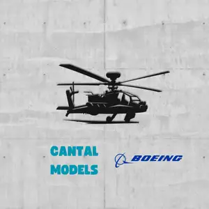 AH-64 APACHE ATTACK HELICOPTER #1 | 2D WALL ART