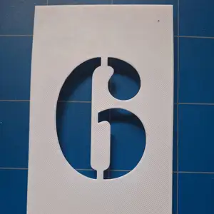 Stencil numbers 0-9